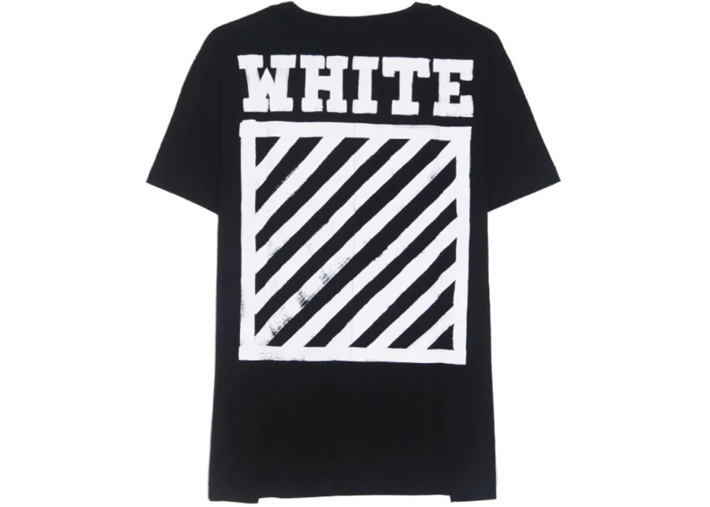 Off-White Brushed Diag T-shirt Black/White