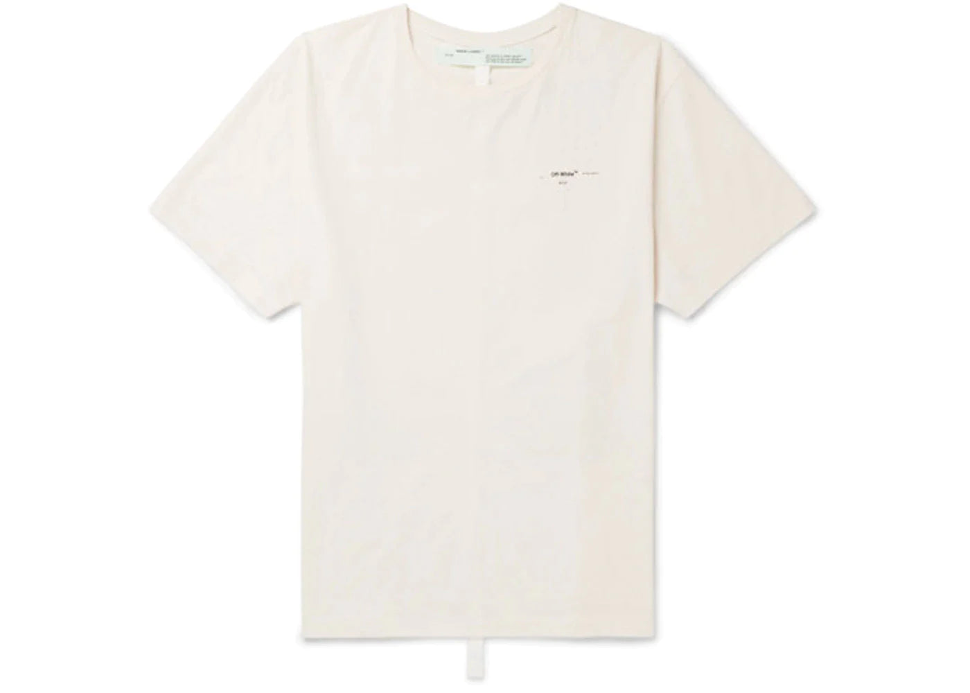 OFF-WHITE Diag Print T-Shirt White/Multicolor
