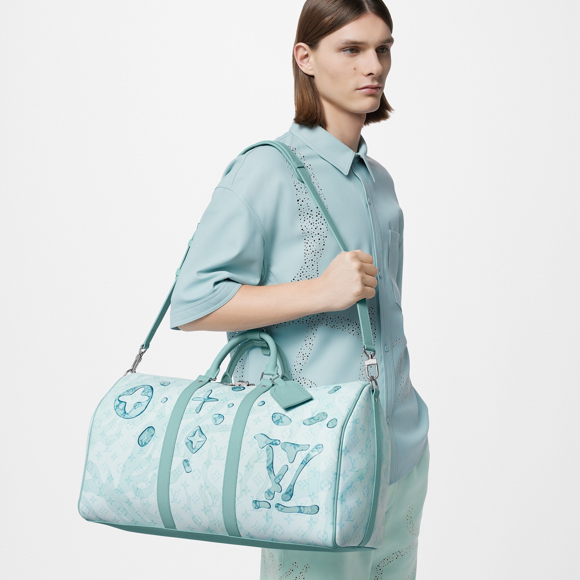 Keepall Bandoulière 50 Crystal Blue