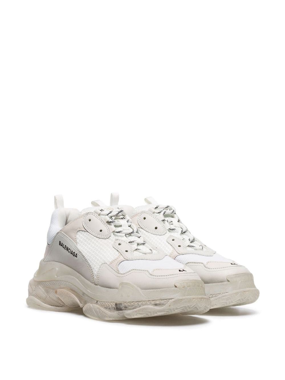 Balenciaga Triple S - Clear Sole White