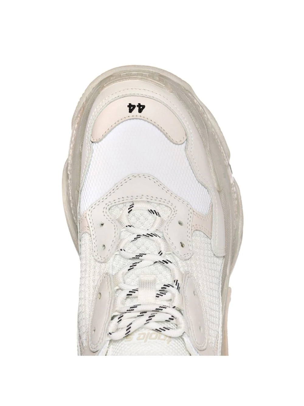 Balenciaga Triple S - Clear Sole White