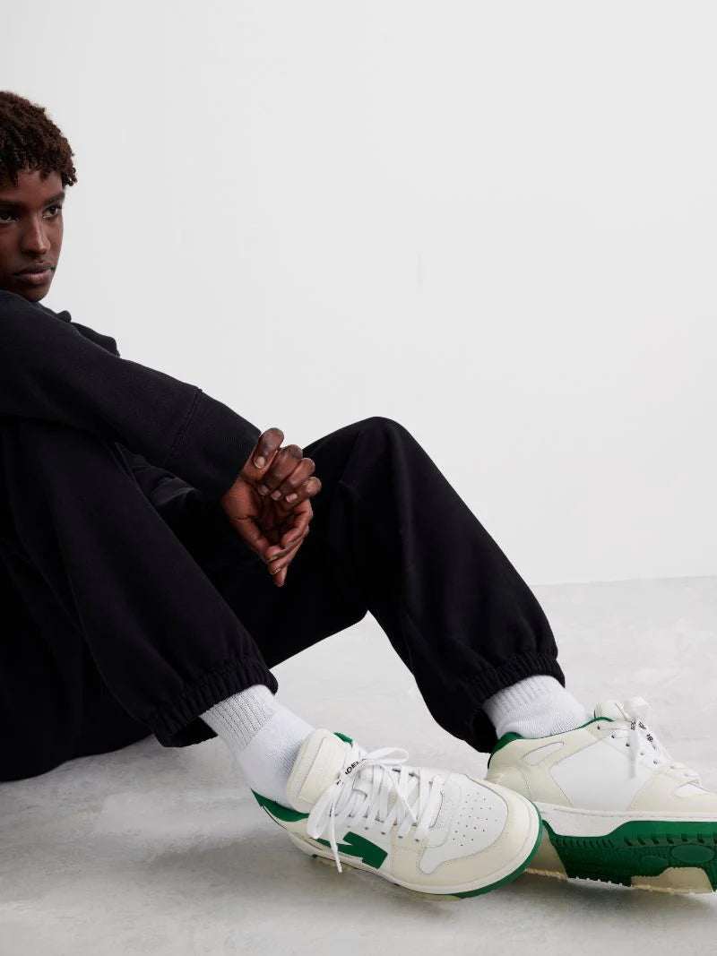 Off-White OFF-WHITE OOO Low Tops White Green Arrow SS21