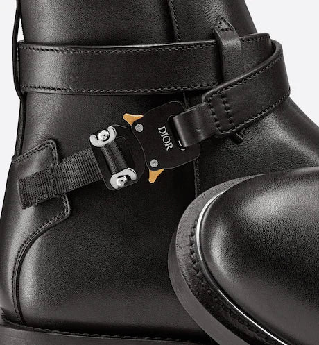 Dior DIOR EVIDENCE ANKLE BOOT Black Smooth Calfskin