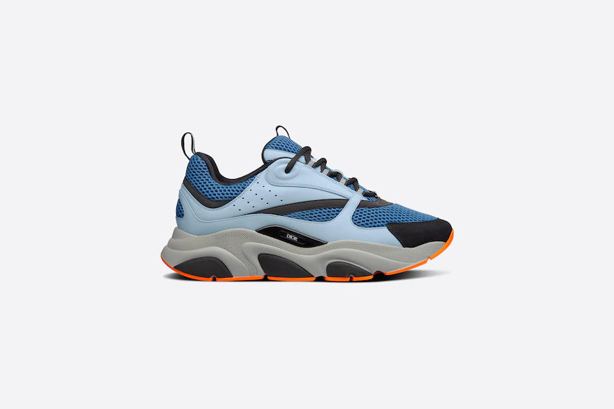 Dior B22 Blue Technical Mesh with Light Blue