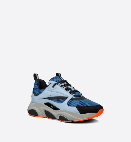 Dior B22 Blue Technical Mesh with Light Blue
