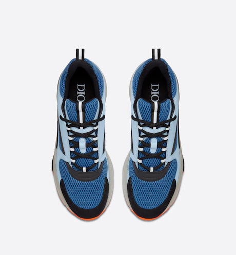 Dior B22 Blue Technical Mesh with Light Blue