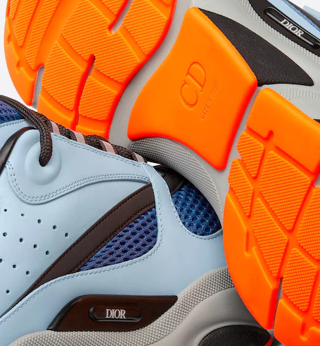 Dior B22 Blue Technical Mesh with Light Blue