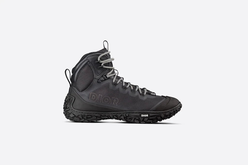 Dior DIORIZON HIKING BOOT Black Technical Mesh and Rubber