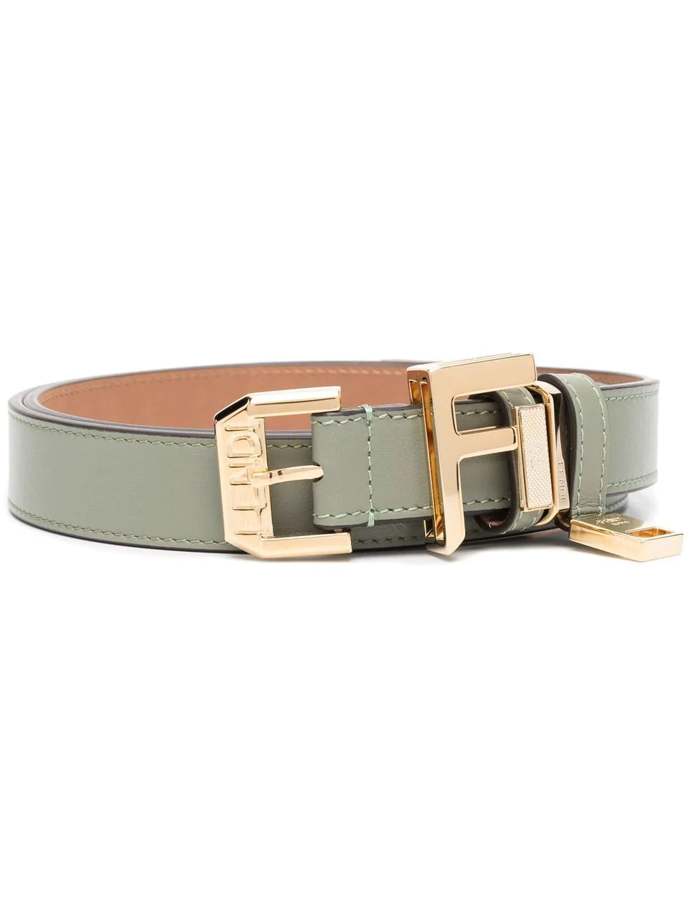 Fendi Embossed-Logo Buckle Belt