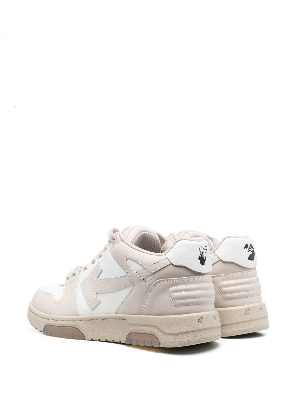Off-White OFF-WHITE OOO Low Out Of Office White Beige