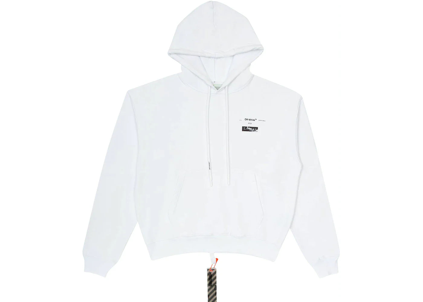 OFF-WHITE x Louvre Hoodie White/Black