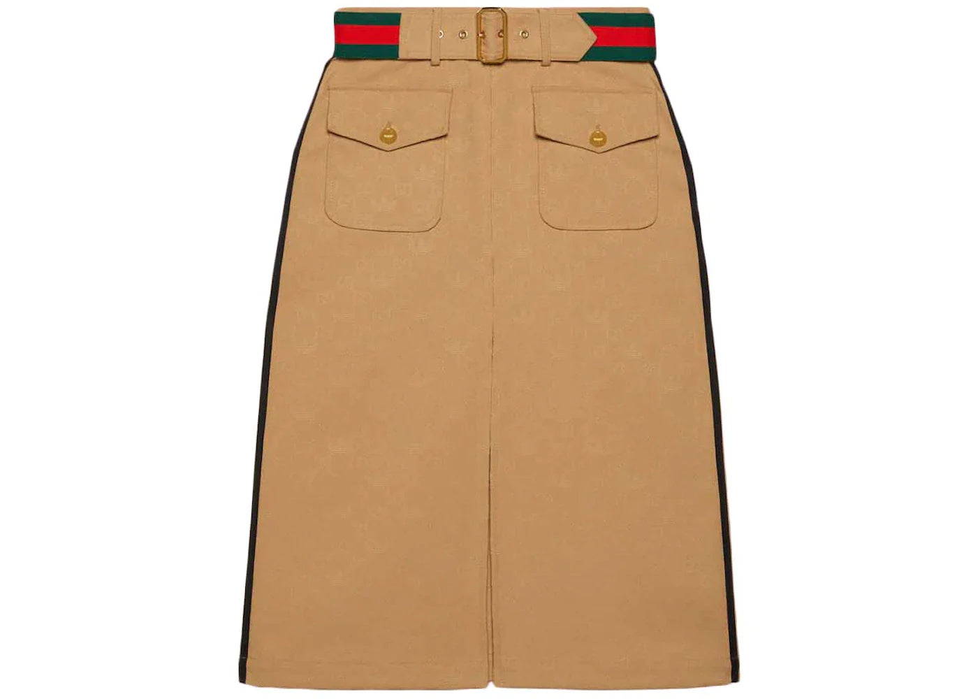 Gucci x adidas Jacquard Skirt Beige