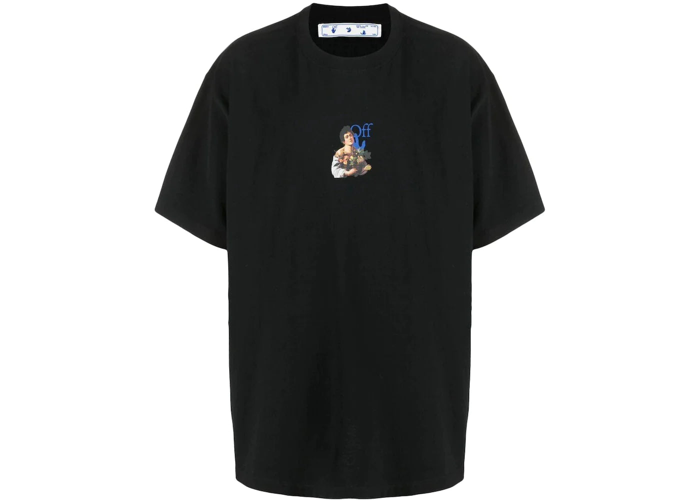 Off-White Caravaggio Boy T-shirt Black/Blue