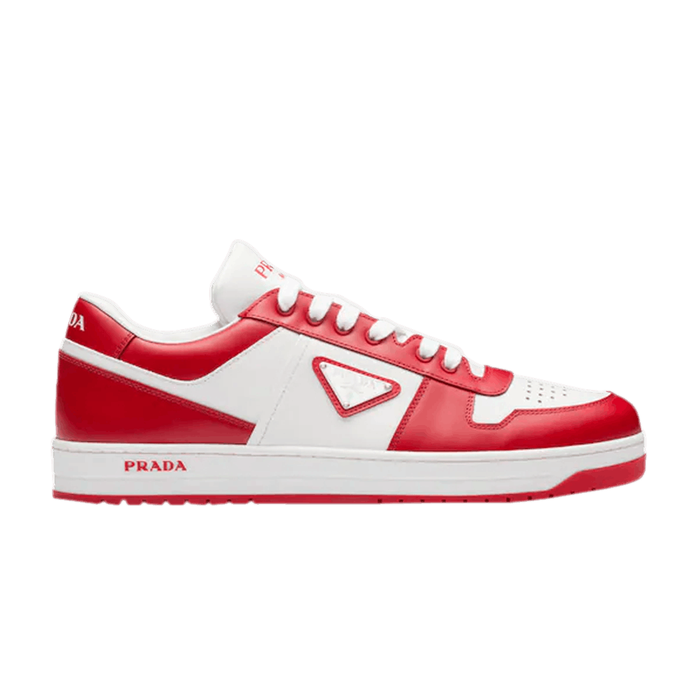 Prada Downtown Leather 'White Lacquer Red'