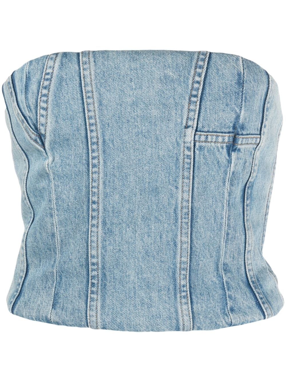 Ma Bustier denim top