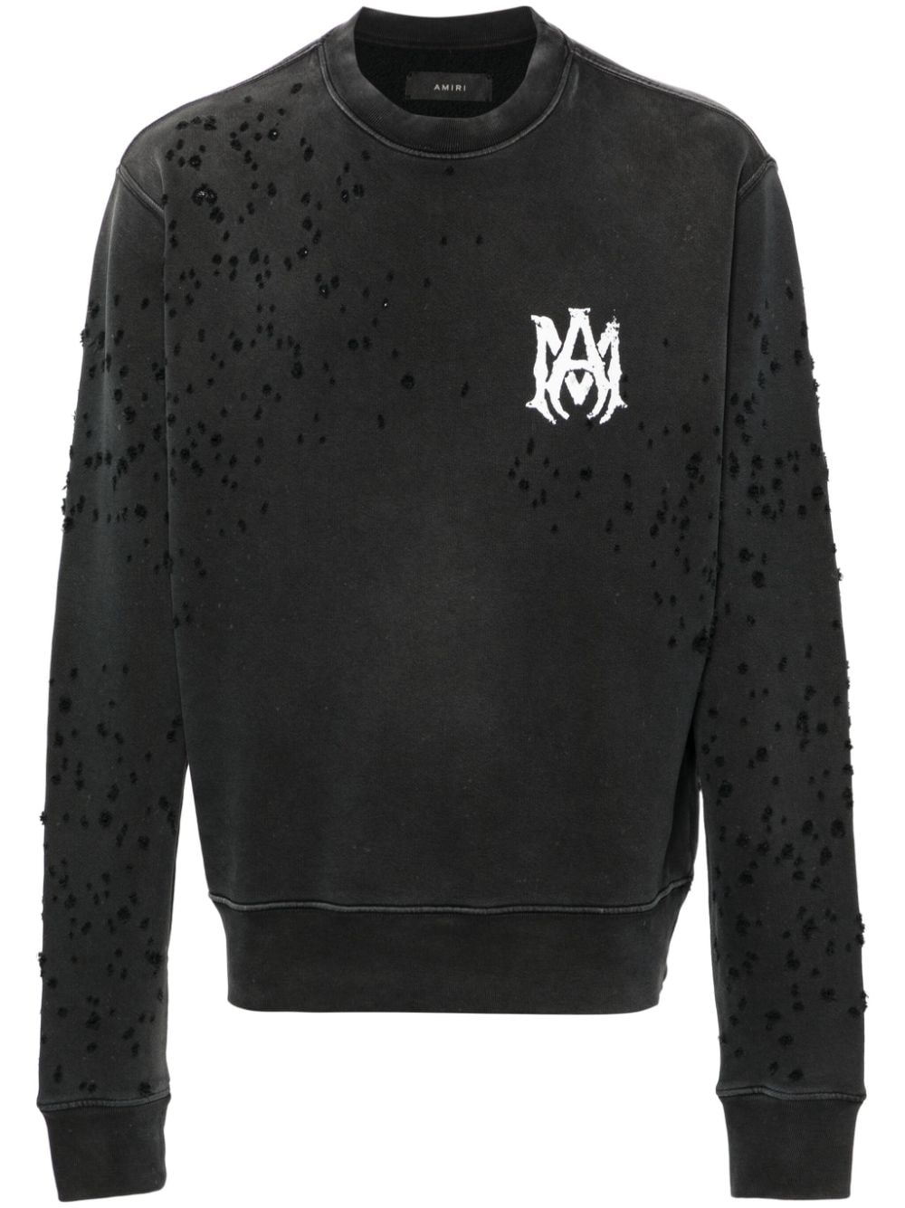 Shotgun ripped cotton sweatshirt - Sweatshirt