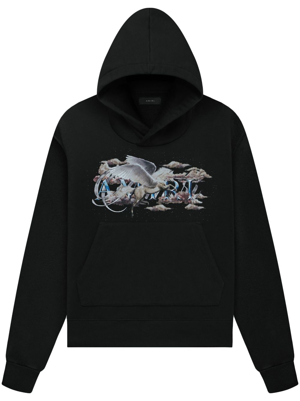 Graphic print hoodie
