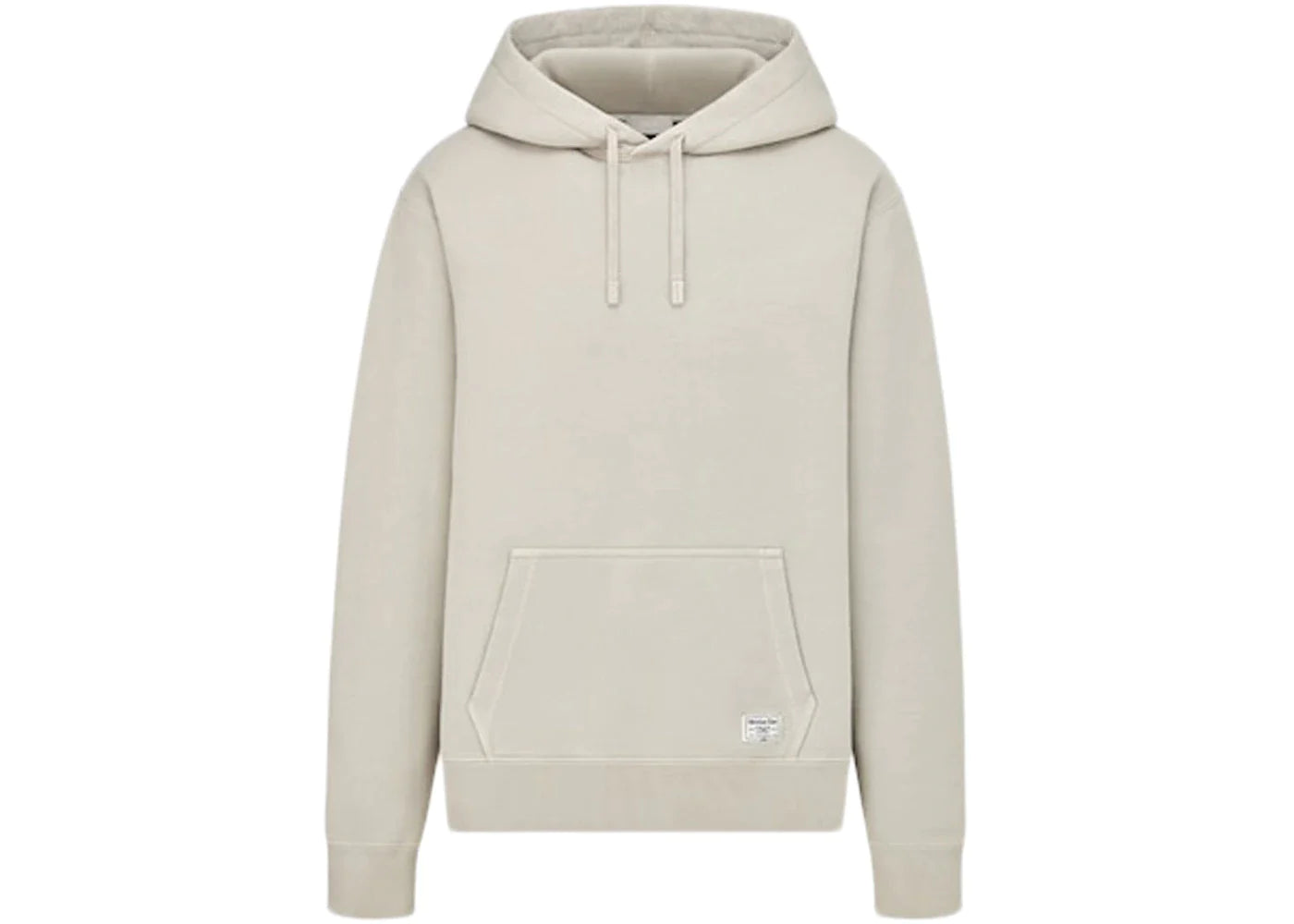 Dior by Birkenstock Relaxed Fit CD 1947 Hooded Sweater Beige