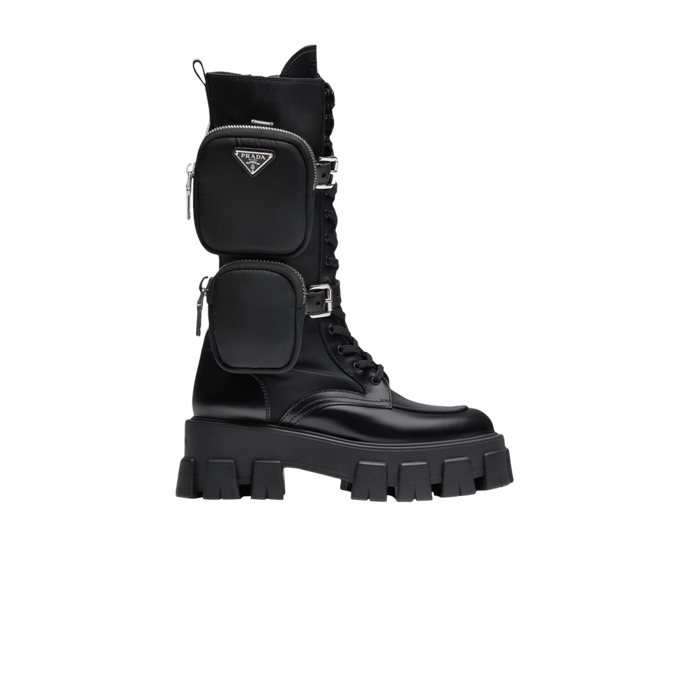 Prada Wmns Monolith Boot Brushed Rois 'Black'