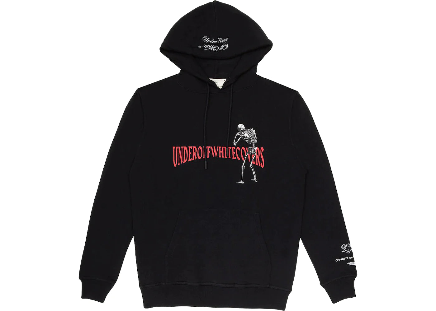 OFF-WHITE Undercover Skeleton RVRS Hoodie Black/Multicolor