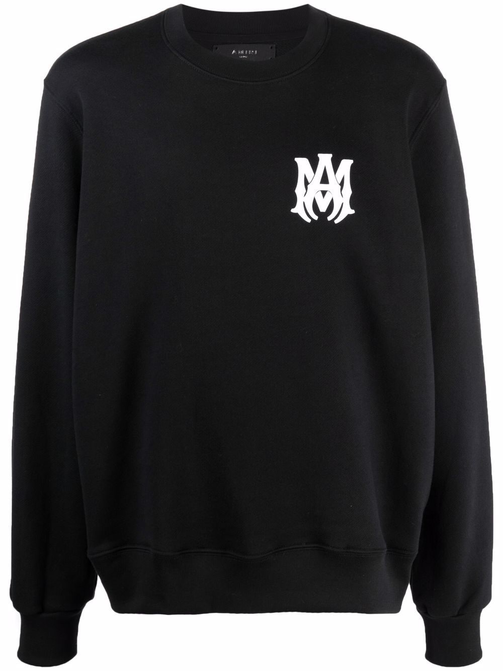 Logo-print long-sleeve cotton sweatshirt