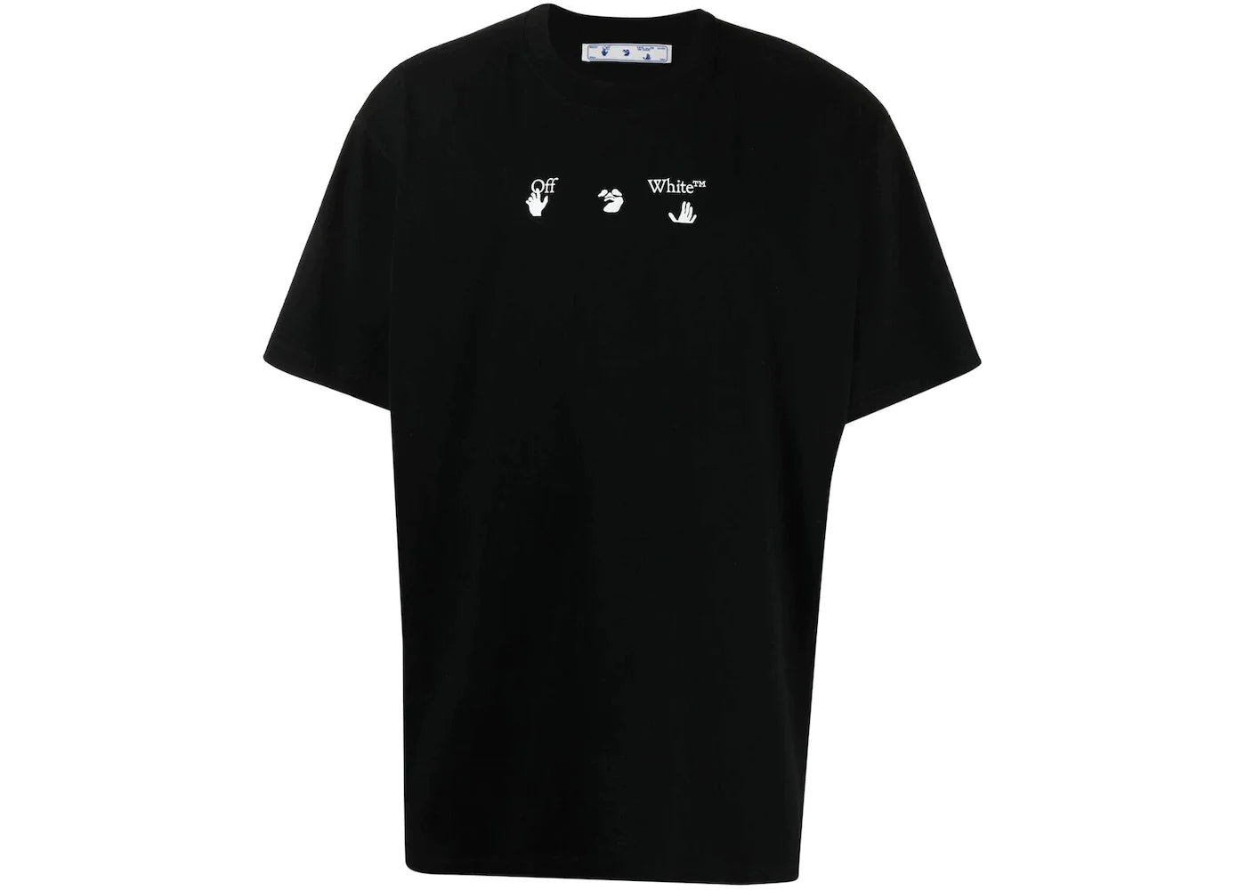 Off-White Melting Logo T-shirt Black/Blue