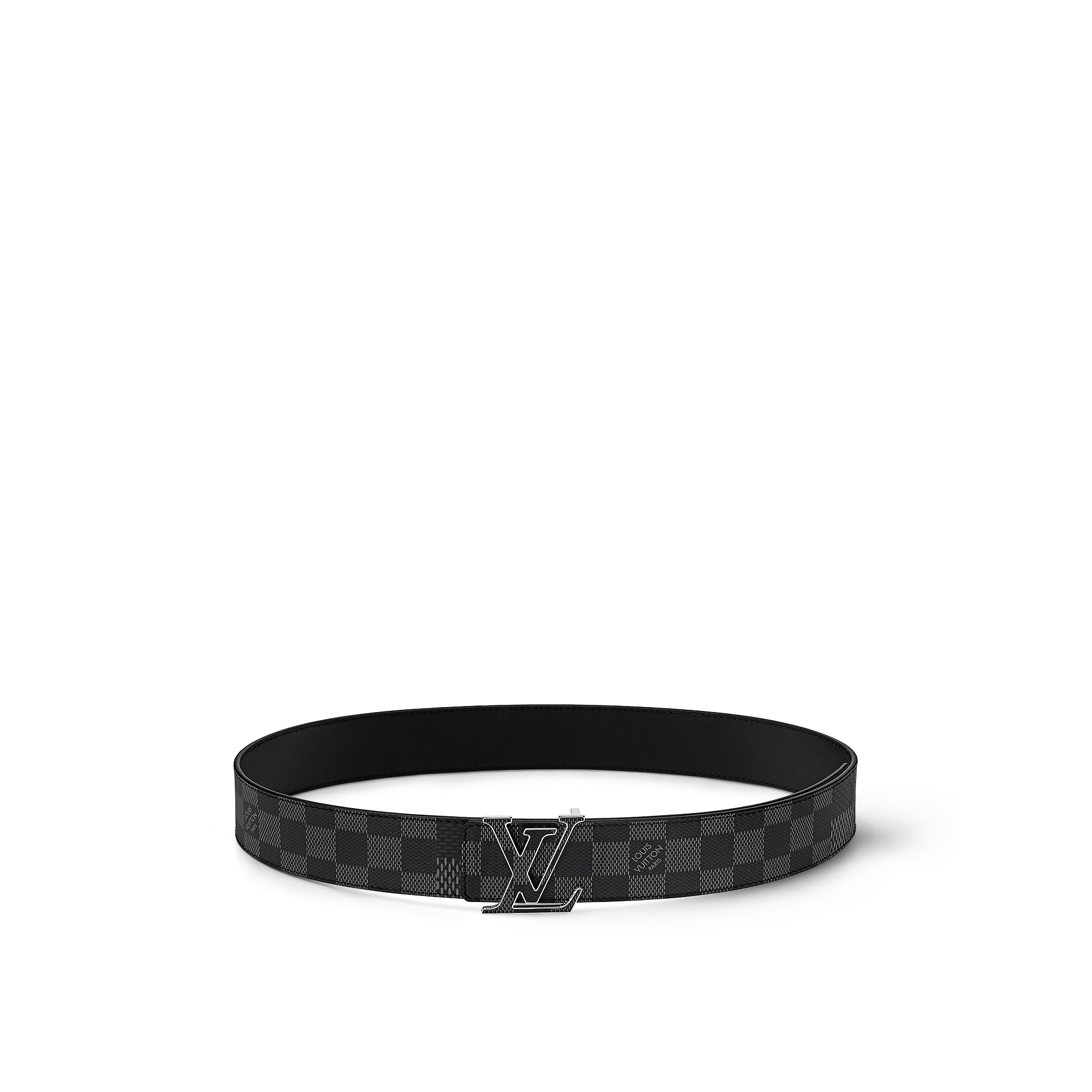 LV Initiales 40mm Reversible Belt Damier Infini Leather