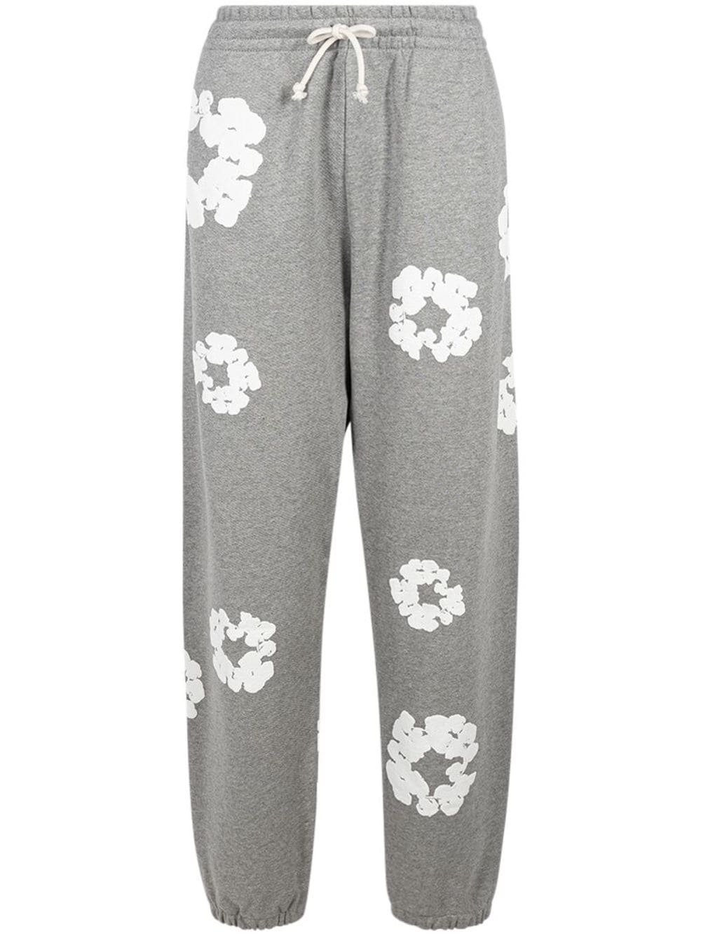 Denim Tears Drawstring "Cotton Wreath" Track Pants