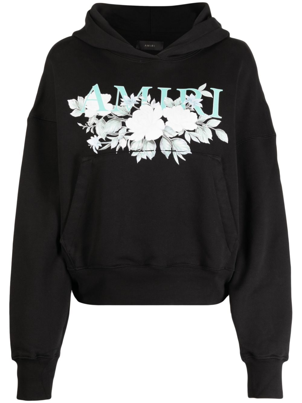 Logo-print cotton hoodie
