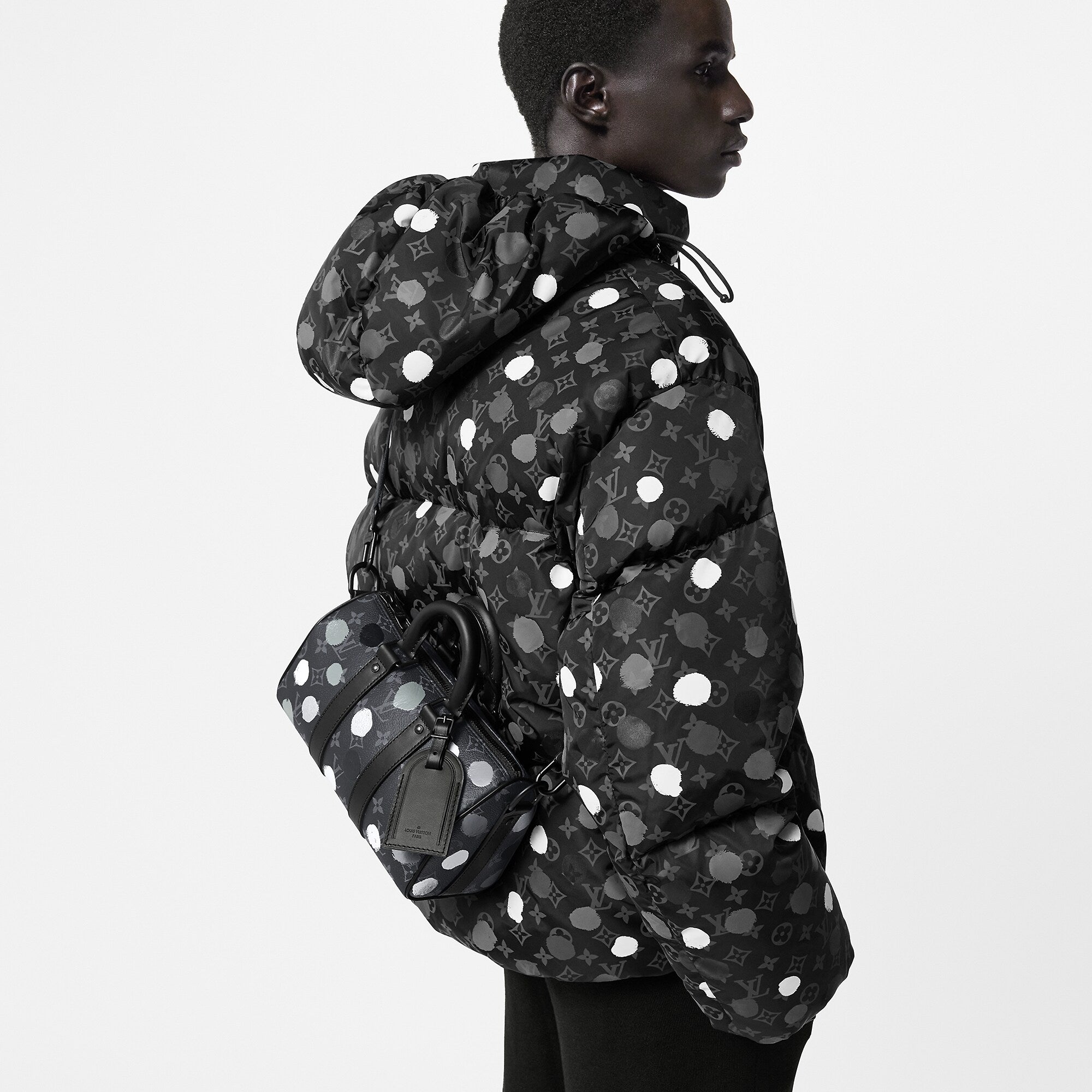 LV x YK Bandoulière Keepall 25
