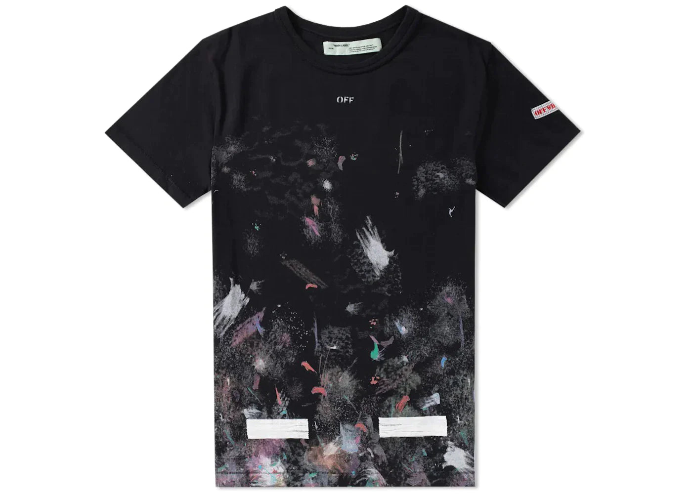 Off-White Galaxy Brushed T-shirt Black/Blue
