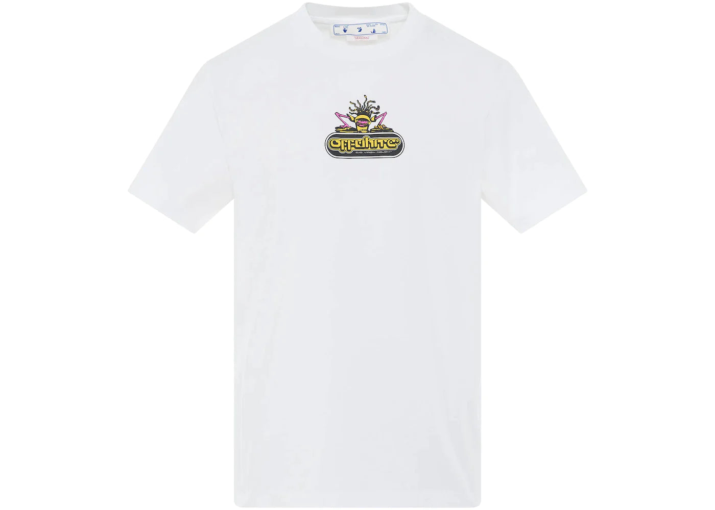 OFF-WHITE DJ Slim Fit T-Shirt White