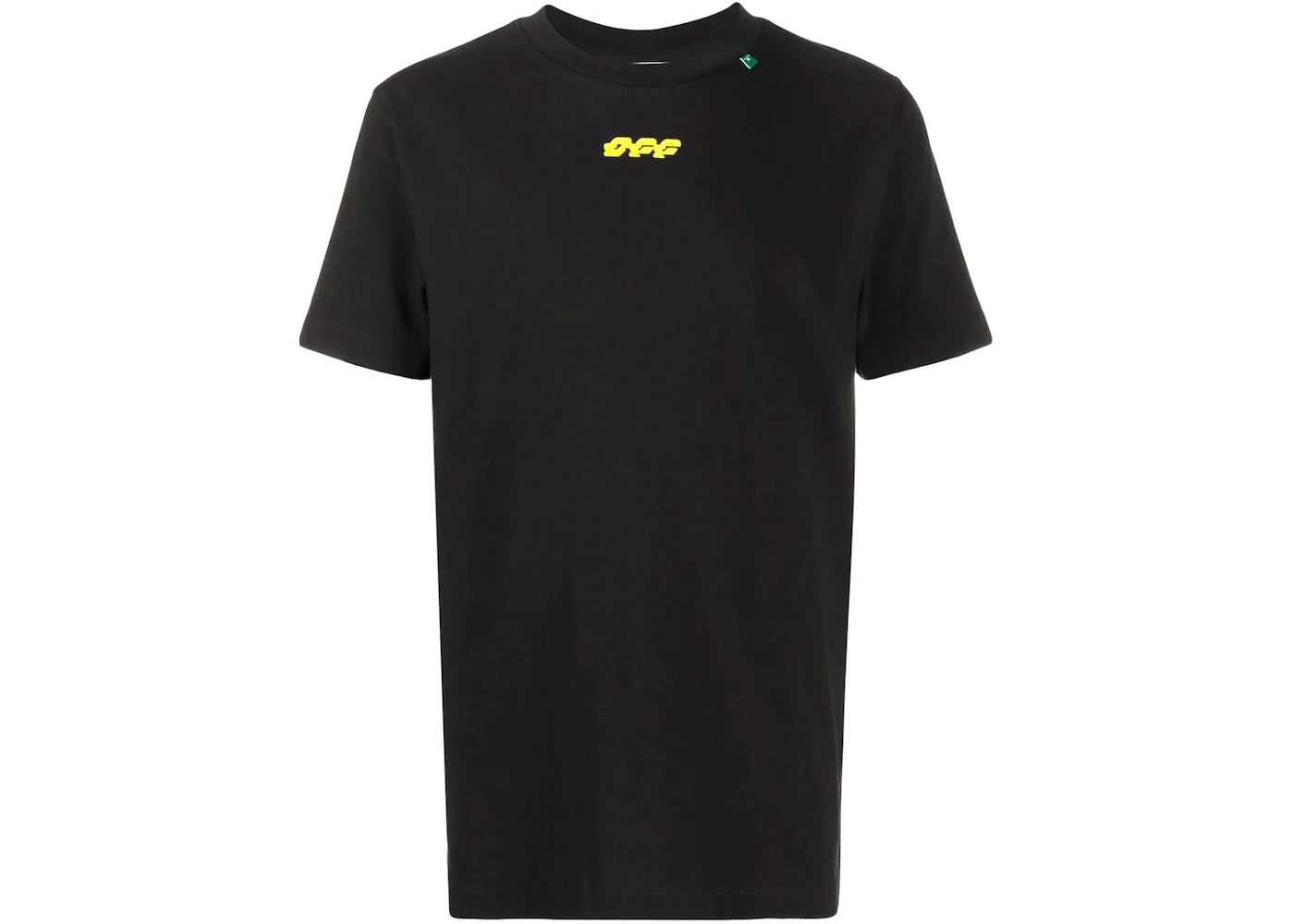 Off-White Disrupted Logo Print T-shirt Black