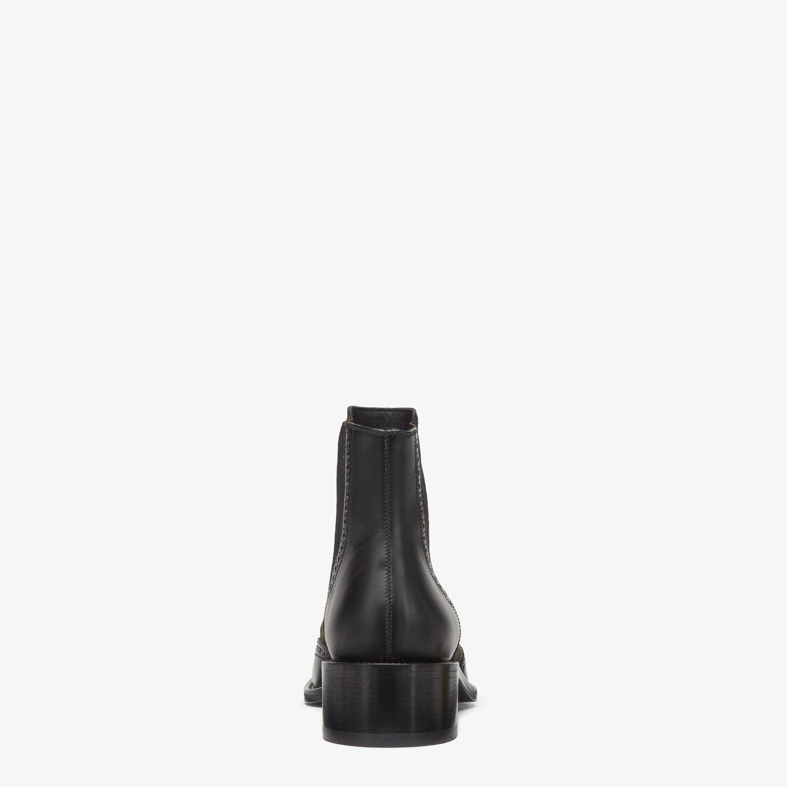 Fendi Ankle Boots Black Leather Ankle Boots