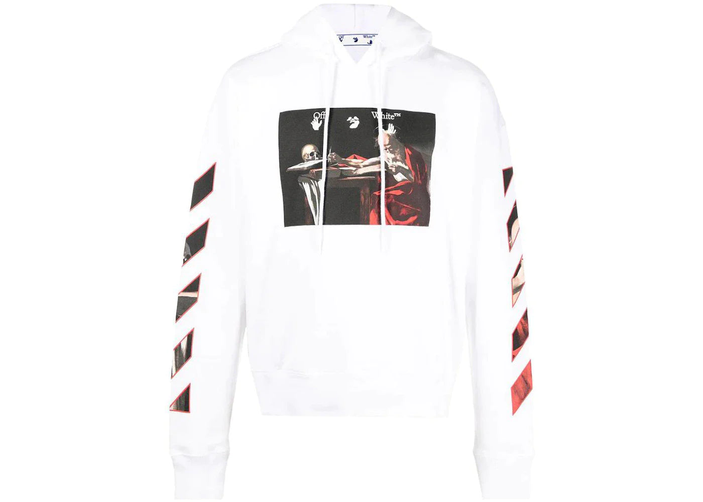 Off-White Caravaggio Saint Jerome Writing Hoodie White