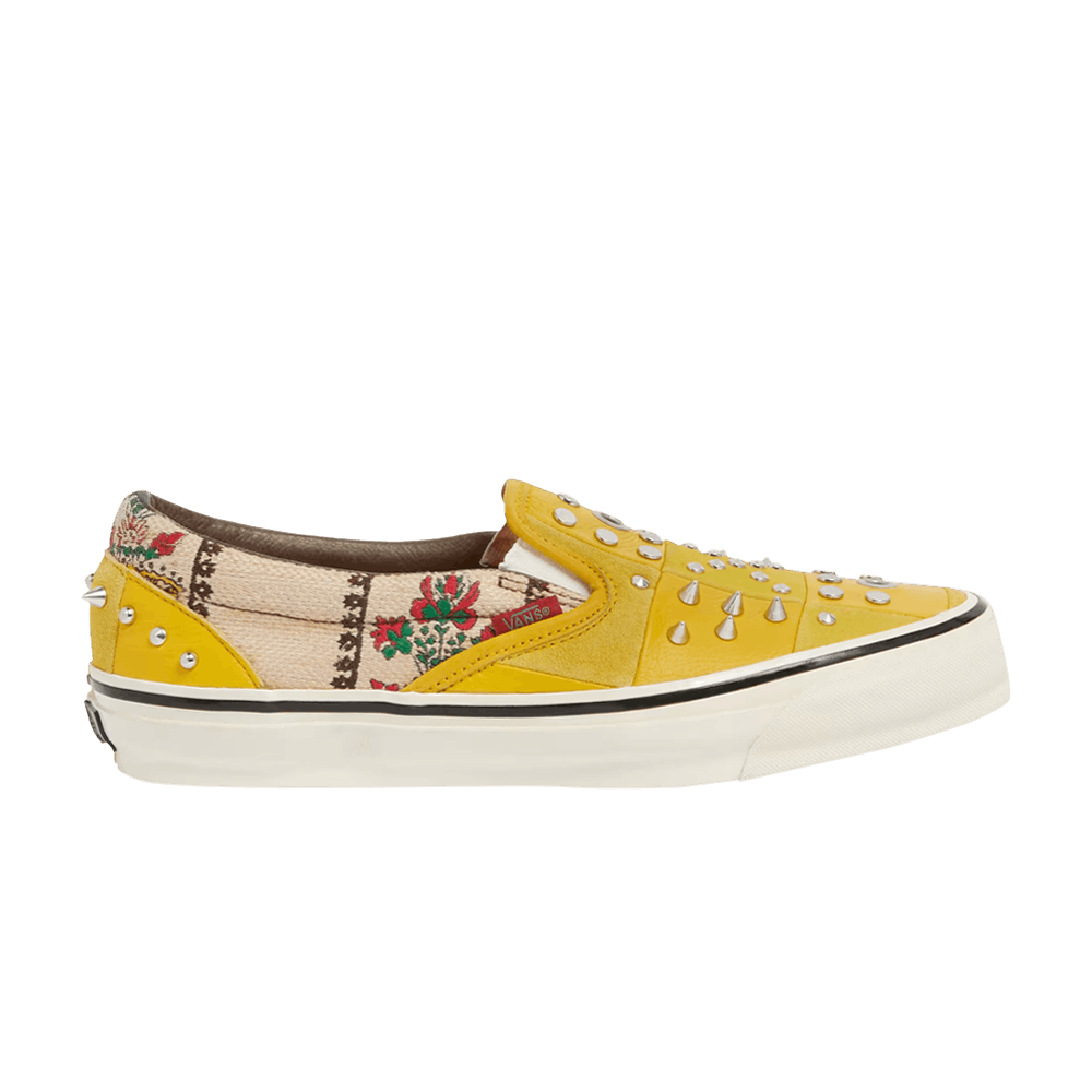 Vans x Gucci OG Classic Slip-On LX 'Yellow Patchwork'