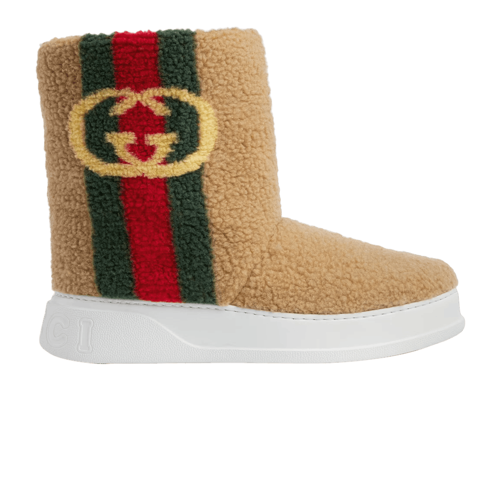 Gucci Ankle Boot 'Interlocking G - Salty Caramel'