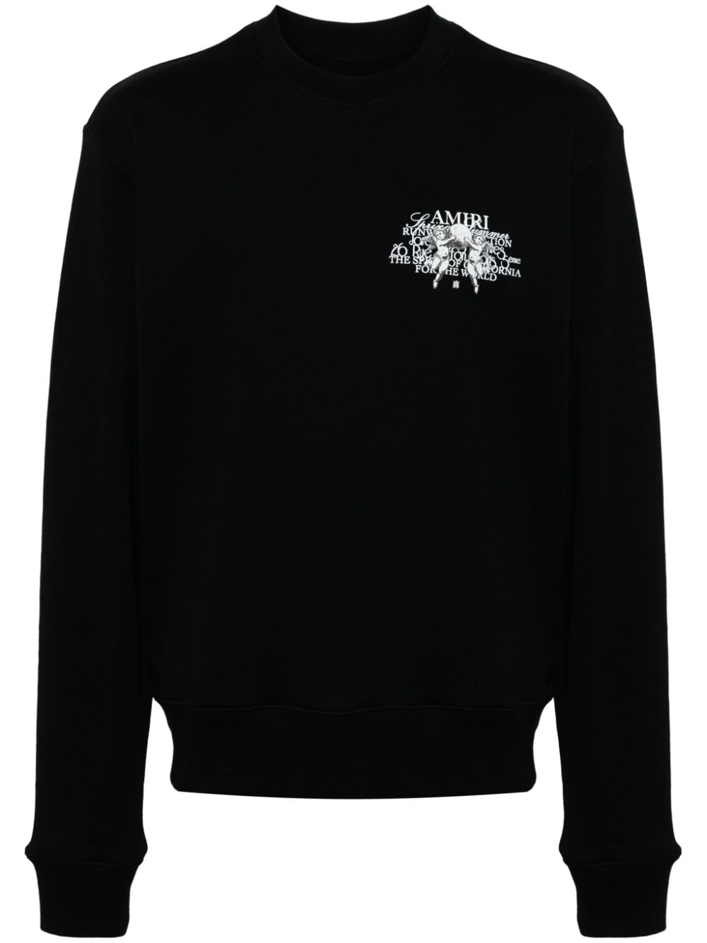 Logo-print cotton sweatshirt