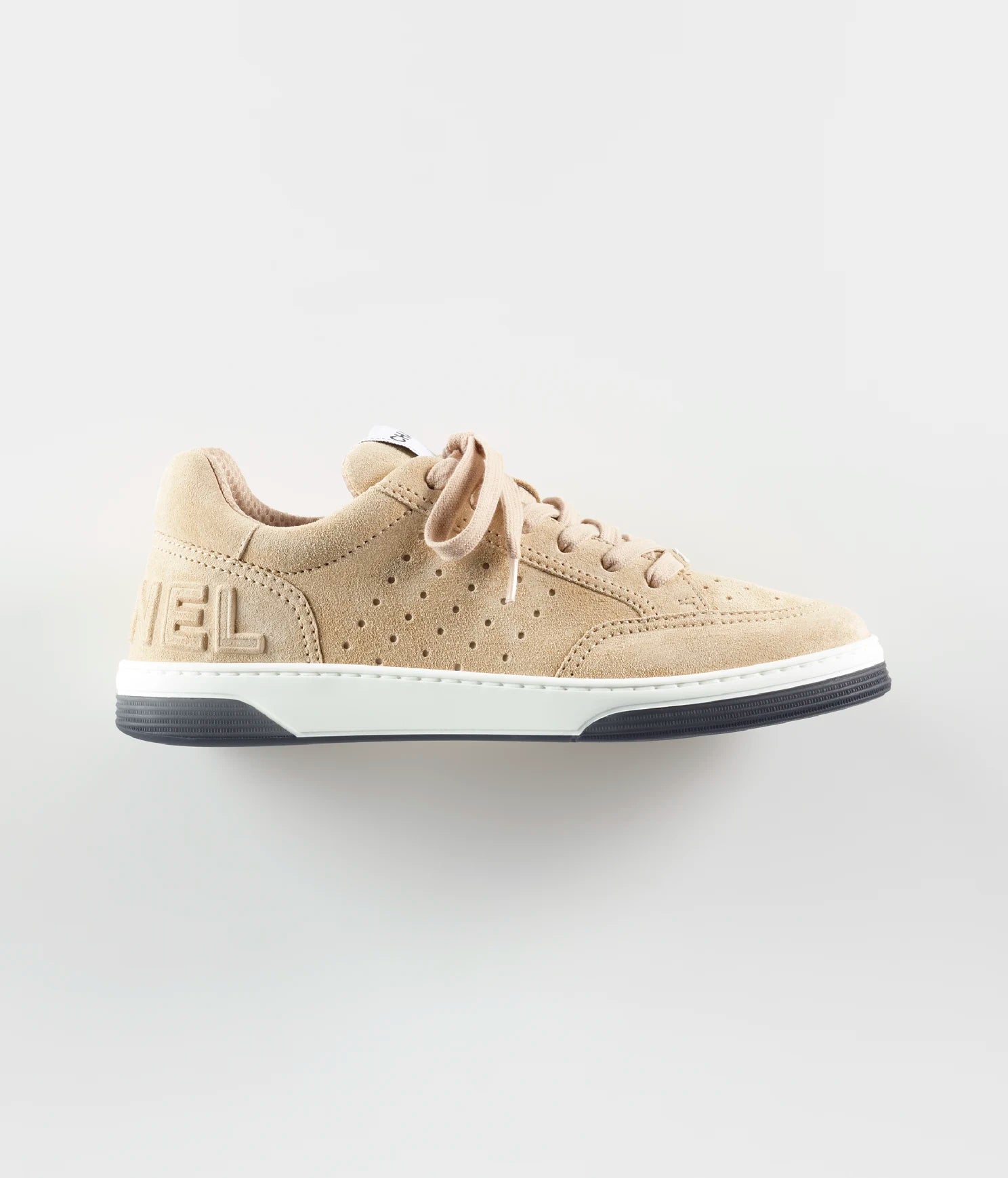 Chanel Chanel Sneaker Calfskin Beige