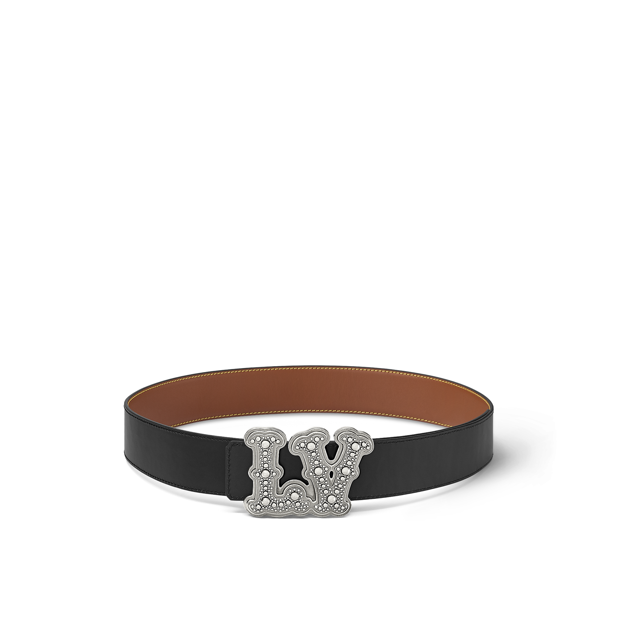 LV Ranch Studs 40mm Reversible Belt SANS LIGNE ESTHETIQUE