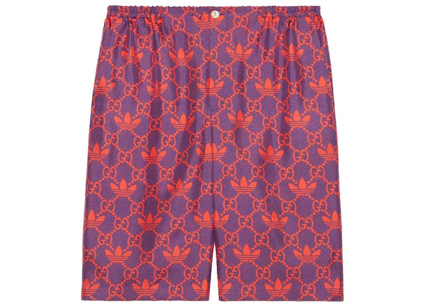 Gucci x adidas Macro GG Shorts Purple/Red