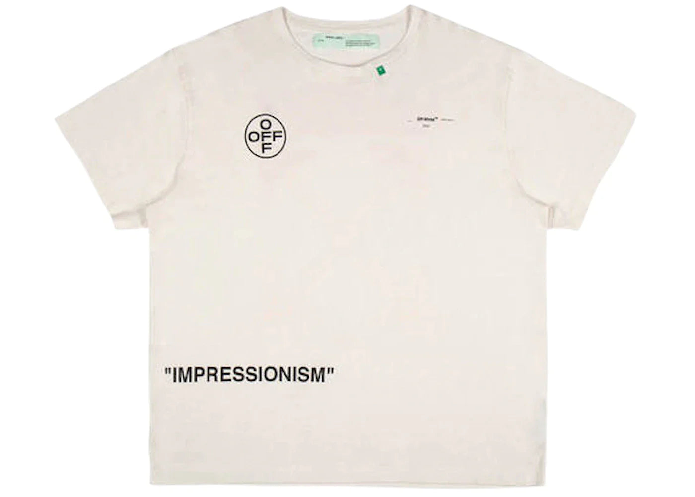 OFF-WHITE Oversized Diag Stencil T-Shirt White