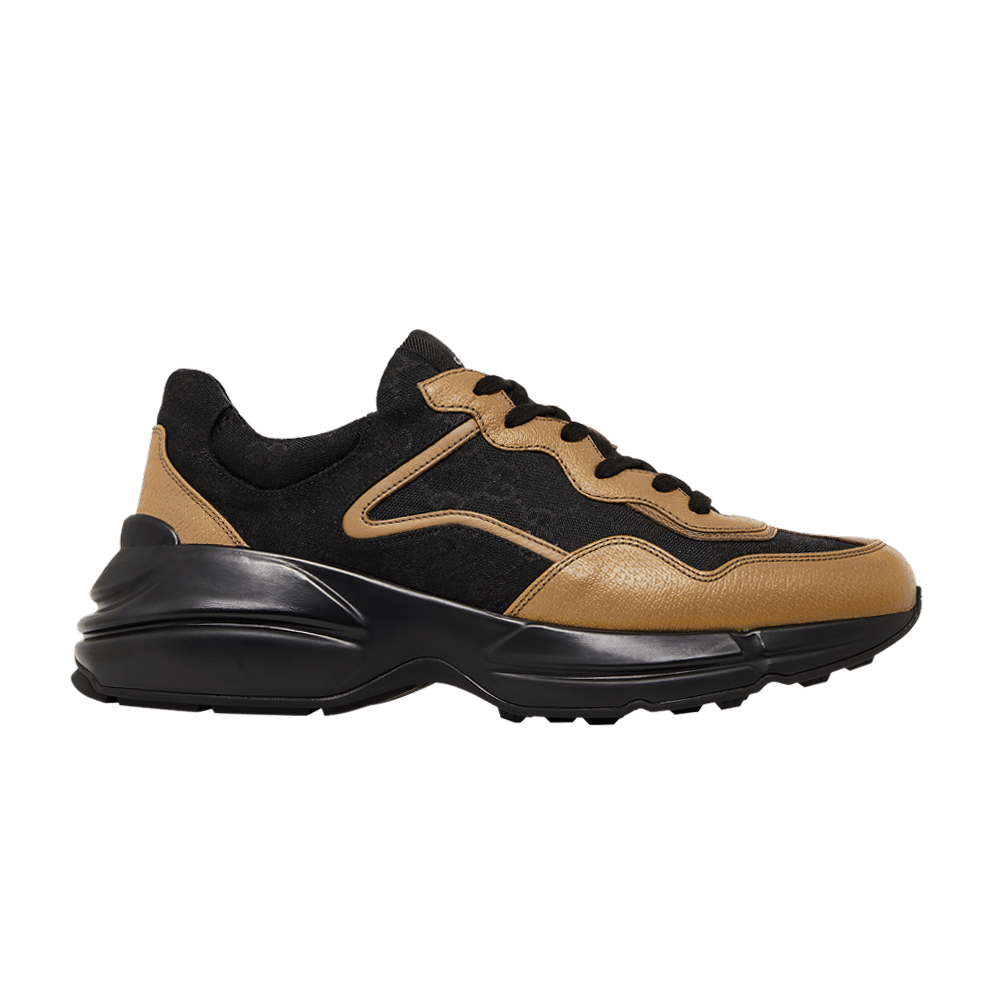 Gucci Rhyton 'Maxi GG Supreme - Black Khaki Beige'
