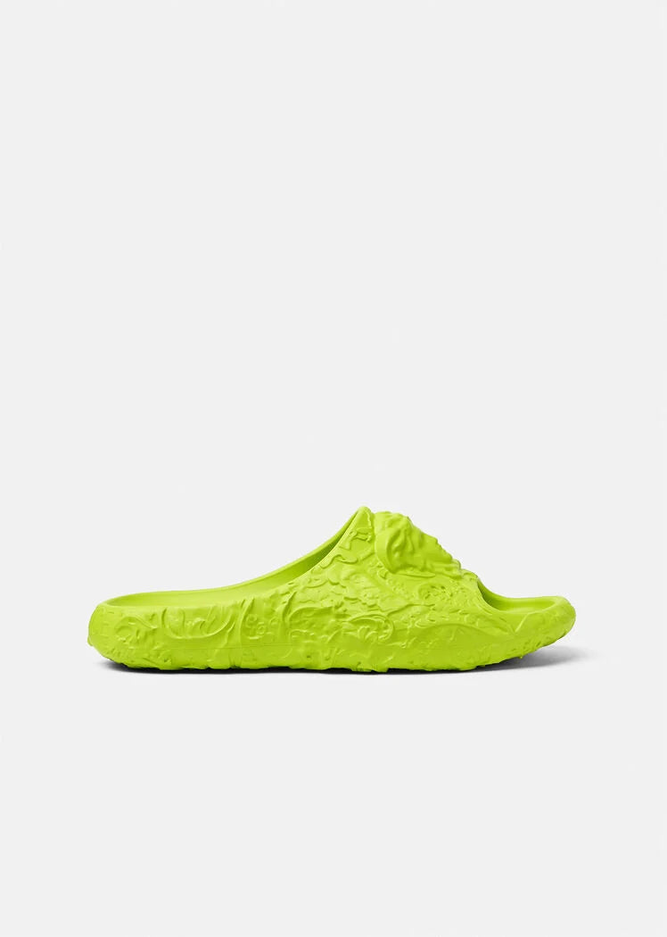Versace MEDUSA DIMENSION SLIDERS LIME