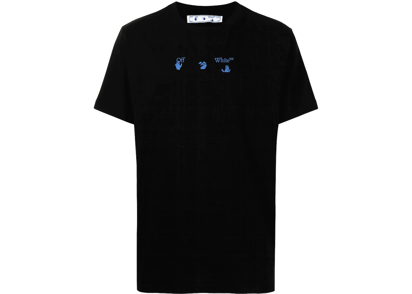 Off-White Paint Print T-shirt Black/Blue