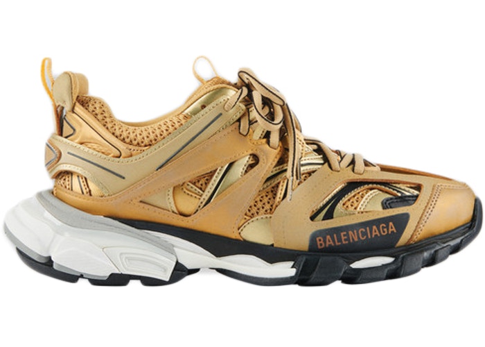Balenciaga Track Trainer Gold
