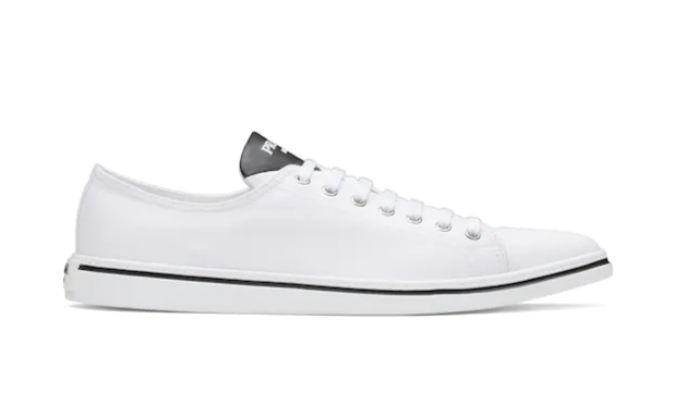 Prada Cotton gabardine pointy White