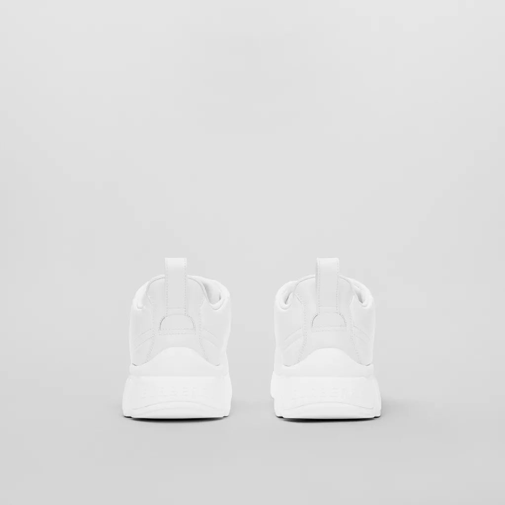 Burberry Quilted Leather Classic Sneakers White