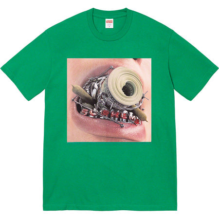 Supreme Braces Tee Green