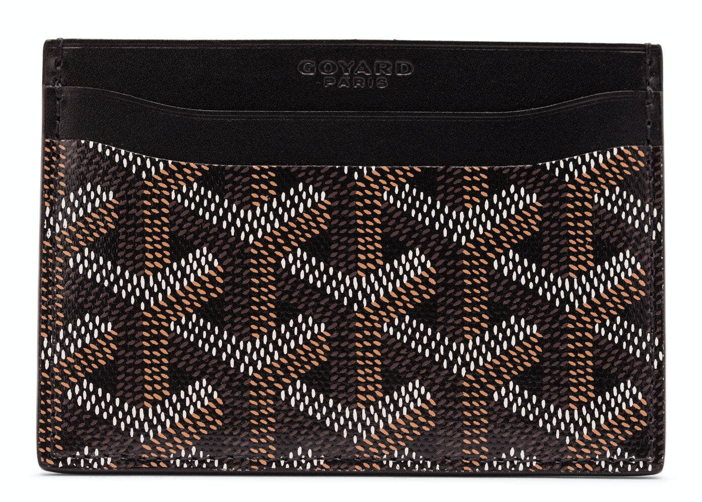 Saint Sulpice Card Holder Goyardine Black